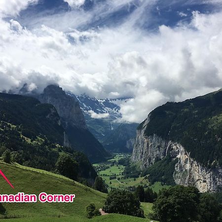 Chalet Canadian Corner Wengen Kültér fotó
