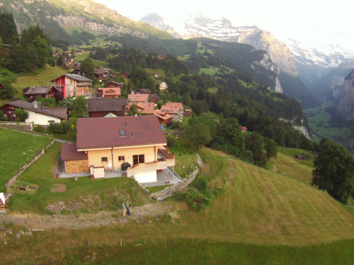Chalet Canadian Corner Wengen Kültér fotó